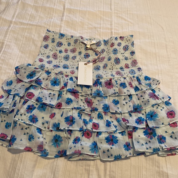 LoveShackFancy Ruffle Mini Skirt - Picture 5 of 8